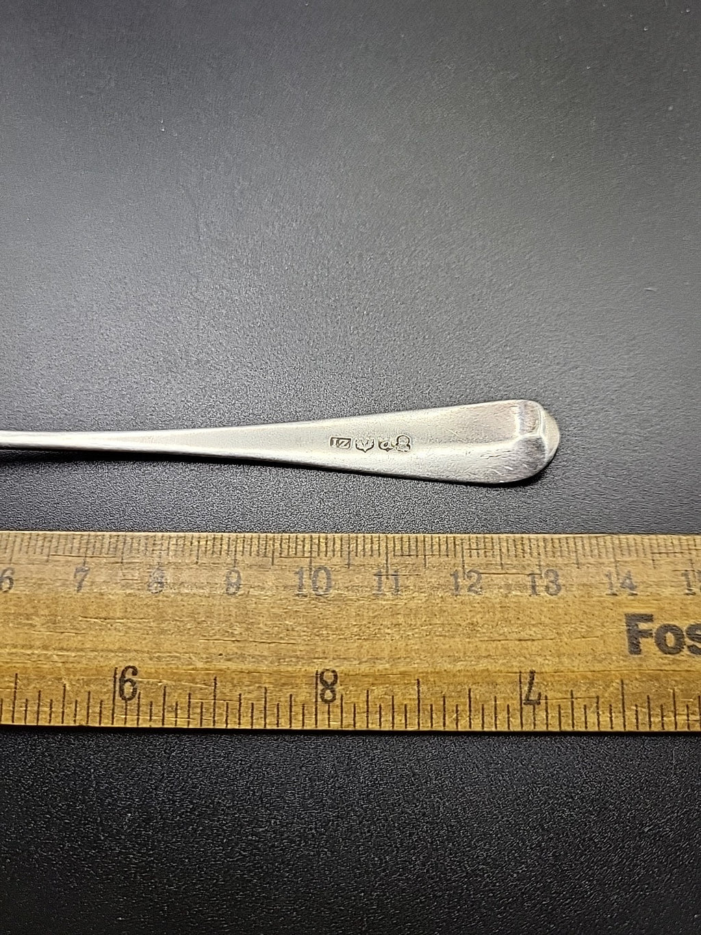 Antique Georgian Hallmarked Solid Silver Teaspoon 1806 Edinburgh John Zeigler